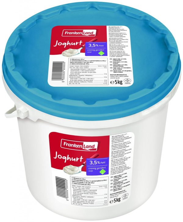 naturel yoghurt 5 kg frankenland