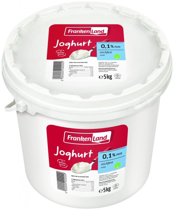 frankenland naturel yoghurt mager stand 5 kg