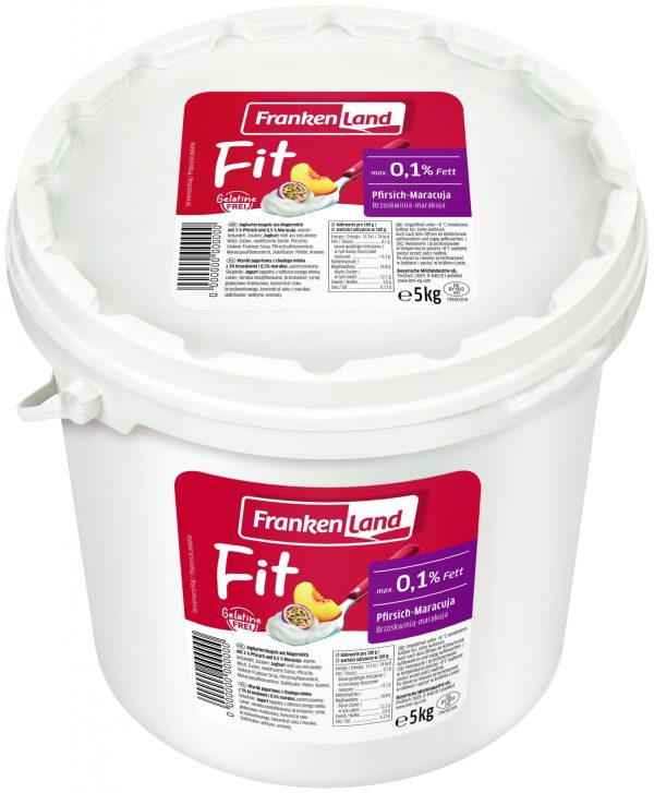 fit yoghurt 5 kg emmer perzik passievrucht